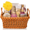 Spa Baskets For Women - Luxury Bath Set With Honey & Lavender - Spa Kit Includes Wash, Bubble Bath, Lotion, Bath Salts, Body Scrub, Body Spray, Shower Puff, Bathbombs, Soap and Towel