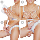 Legs & Body Wax Strips, Parissa Hair Removal Waxing Strips for Legs, Body, Bikini, Arms, Underarms with After care Azulene Oil, 20 Strips Parissa