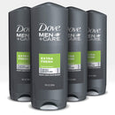 Dove Men+Care Body Wash for Men's Skin Care Extra Fresh Effectively Washes Away Bacteria While Nourishing Your Skin 18 oz 4 Count DOVE MEN + CARE