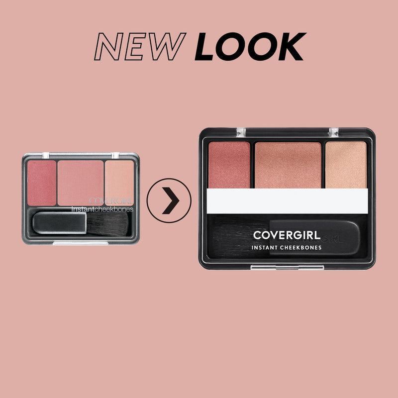 COVERGIRL Instant Cheekbones Contouring Blush Purely Plum 220, 0.29 Ounce Pan (packaging may vary) COVERGIRL