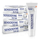 Sensodyne Repair and Protect Whitening Toothpaste, Toothpaste for Sensitive Teeth and Cavity Prevention, 3.4 oz (Pack of 4) Sensodyne