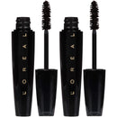 L'Oreal Paris Makeup Voluminous Extra Volume Collagen Plumping Mascara, Black, 0.34 Fl Oz, Pack of 2 L'Oreal Paris