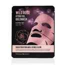 Masqueology - Wild Rose Gold Hydro-Gel Mask | Collagen and Hydrating Facial Skincare Treatment (1 Pack) Masqueology