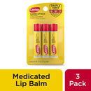 Carmex Medicated Lip Balm Sticks, Lip Moisturizer for Dry, Chapped Lips - 3 Count Carmex