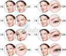 Zadro Products Zadro 12x Magnification E-z Grip Compact Spot Travel Makeup Mirror, Blue, Single Zadro