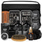 Father's Day Spa Gift Set for Men - Luxury 30-Piece Sandalwood Bath & Beard Gift Set for Men, Bath & Body Care Kit for Him with Beard Wax | Christmas, Valentine's Day, Birthday, Gift for Father Dad Infinity Warehouse