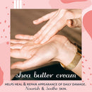 Mother's Shea by Eu'Genia Whipped Shea Butter (Rose, 2 Oz Tins - Set of 3) 100% Pure Raw Unrefined African Shea - Organic, Sustainably-Sourced Ingredients - Natural Skin & Hair Care Mother's Shea