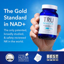 TRU NIAGEN Patented NAD+ Supplement for Anti Aging and Cell Regeneration, 300 mg Niagen, 90 Servings | Supports Cellular Energy, Brain, Muscle | Nicotinamide Riboside (NR) Take 1 Daily | 1 Bottle Infinity Warehouse