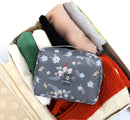 Hanging Travel Toiletry Bag Cosmetic Make up Organizer for Women and Girls Waterproof (B-Dark Flower) Narwey Store