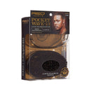 KISS Red Premium Pocket Wave Bow Wow Curved Palm Brush Medium BORPP02 KISS