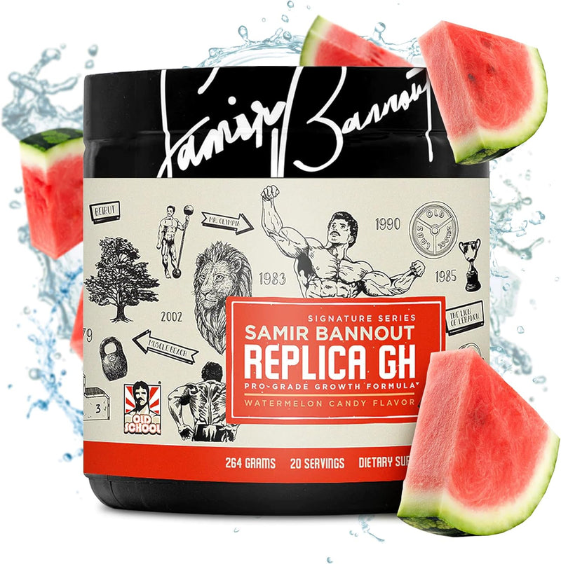 Replica Gh – Muscle Building GH Boosting Powder – Hormone Optimizer & Muscle Growth Dietary Supplement – Exclusive OSL Mr. Olympia Samir Bannout Collaboration – Watermelon Candy Flavor – 20 Servings Infinity Warehouse