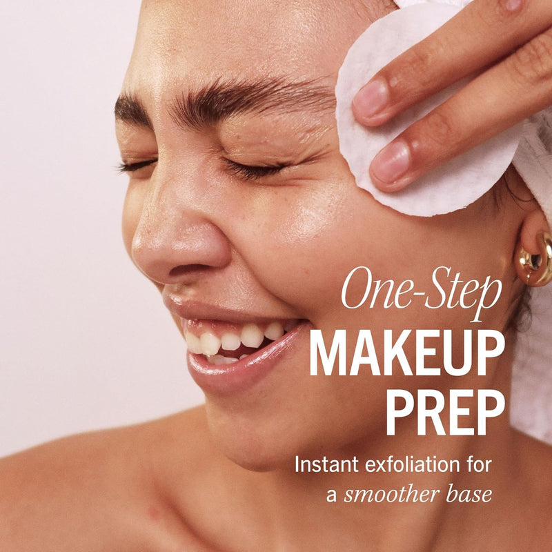 First Aid Beauty - Facial Radiance Pads with Glycolic & Lactic Acids, Daily Exfoliating Pads with AHA that Help Tone & Brighten Skin, One-Step Makeup Prep, Compostable for Daily Use, 60 ct Infinity Warehouse
