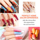 Modelones 30 Colors Dip Powder Nail Kit, 33Pcs Fall Winter Dip Nail Kit Starter Dipping Nails with Dip Base Top Coat Activator Liquids, Dip System Kit No Lamp Needed Saving time Manicure DIY Salon modelones