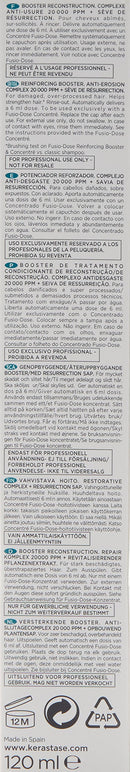 KERASTASE Fusio-dose Booster Reconstruction, 4.06 Ounce, 120 Ml (0000020991) KERASTASE