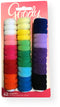 Goody Kids Ouchless Tiny Terry Ponytailers , Assorted Colors - Pain-Free Hair Accessories for Women, Girls, Babies and Teens - Perfect for Long Lasting Braids, Ponytails and More, 42 Count (Pack of 1) GOODY
