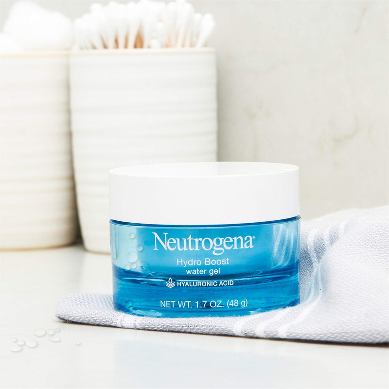 Neutrogena Hydro Boost Water Gel Facial Moisturizer with Hyaluronic Acid, 1.7 oz & Hydro Boost Hydrating Gel Eye Cream with Hyaluronic Acid, 0.5 oz Neutrogena