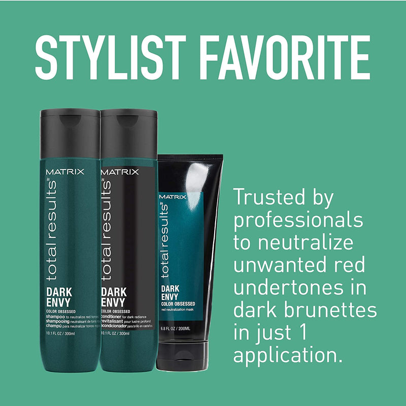 MATRIX Total Results Dark Envy Hydrating Conditioner | For Dark Hair Radiance in Dark Brown or Black Hair | Rich, Shiny Finish | 10 Fl. Oz. martinandmark.com