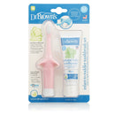Dr. Brown's Infant-to-Toddler Toothbrush Set, 1.4 Ounce, Pink Dr. Brown's
