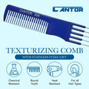 Lift Teasing Comb and Hair Pick – 2 Pack Stainless Still Lifts - Chemical and Heat Resistant Detangler Comb – Anti Static Comb For All Hair Types – By Cantor Cantor