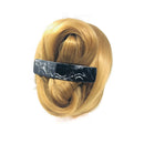 French Amie Long Rectangle Black Marble Celluloid Acetate Handmade Automatic Large Hair Clip Barrette (Black Marble) French Amie