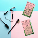 Palm Leaf Eyelash Extension Aftercare Cards | 50 Pack | Double Sided Size 3.5 x 2" inches After Care (2-3 Week Fillers) | Aftercare Instructions Pink with Palm Leaf Design Boutique Marketing LLC