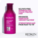 Redken Color Extend Magnetics Shampoo | For Color-Treated Hair | Gently Cleanses & Protects Color | With Amino Acid | Sulfate-Free | 10.1 Fl Oz, 10.1 fl. oz REDKEN