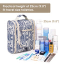 Hanging Travel Toiletry Bag Cosmetic Make up Organizer for Women and Men (Medium, Elephant) Narwey