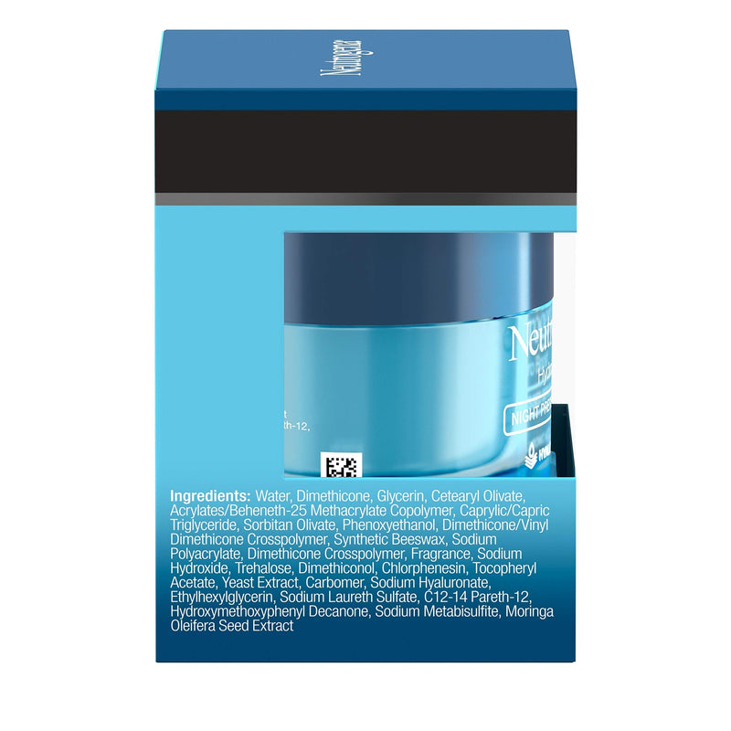 Neutrogena Hydro Boost Purified Hyaluronic Acid Pressed Night Serum, Facial Serum with Antioxidants & Hyaluronic Acid for Dry Skin, Oil-Free & Non-Comedogenic, 1.7 oz Neutrogena