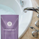 Sitz Bath Salt – Postpartum Care and Hemorrhoid Treatment – Natural Sitz Bath Soak with Epsom Salt, Dead Sea Salt, Essential Oil for Self Care and Hemmoroid Treatment, 32 ounces by Pure Body Naturals Pure Body Naturals