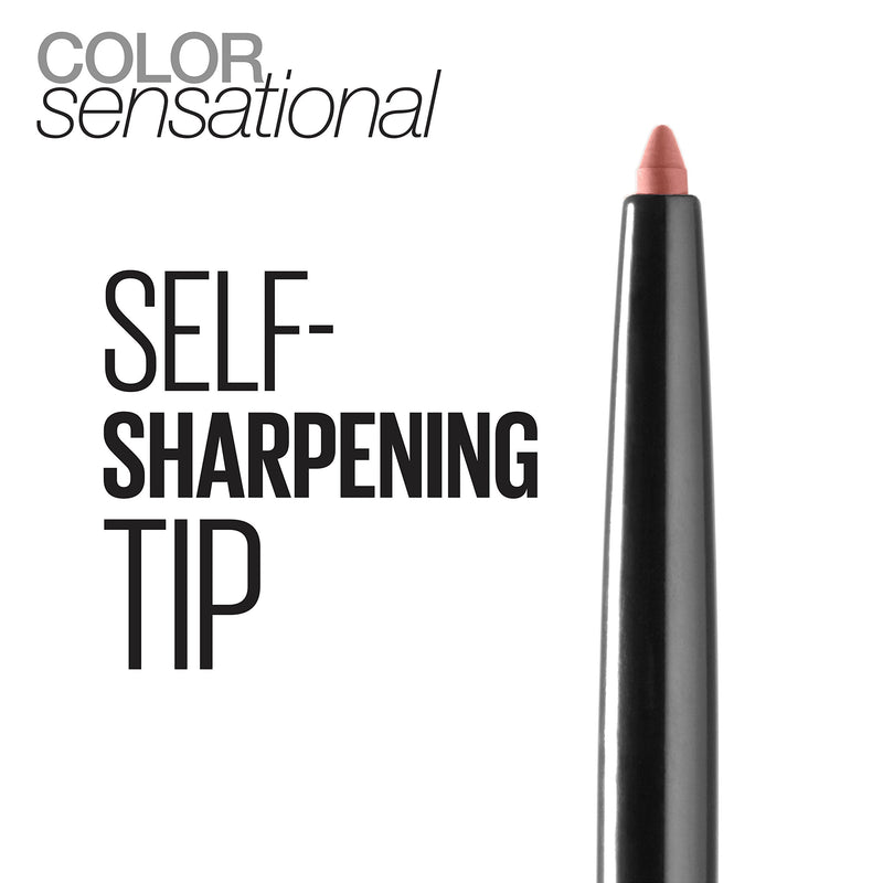 Maybelline Color Sensational Shaping Lip Liner Totally Toffee Nude Lip Liner 0.01 oz Maybelline New York