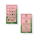 Palm Leaf Eyelash Extension Aftercare Cards | 50 Pack | Double Sided Size 3.5 x 2" inches After Care (2-3 Week Fillers) | Aftercare Instructions Pink with Palm Leaf Design Boutique Marketing LLC