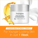 Neutrogena Rapid Tone Repair Vitamin C Brightening Correcting Cream, Tone Evening Face, Neck, and Chest Cream with Vitamin C, Retinol, and Hyaluronic Acid for Dark Spots and Wrinkles 1.7 oz Neutrogena Store
