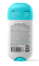 Hello Activated Charcoal Clean + Fresh Deodorant for Women + Men - Aluminum Free, No Baking Soda, Parabens, or Sulfates, 24 Hour Protection, 2.6 Ounce Hello Oral Care Store