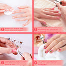 AWAKIIN 3D Summer Nail Stickers for Nail Art - Self-Adhesive Korean Nail Sticker for Acrylic Nails - 75 Nail Decals for Nail Art – Waterproof Designer Fingernail Toe Nail Crystal Jewelry Art Stickers AWAKIIN