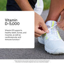 THORNE - Vitamin D-5000 - Vitamin D3 Supplement - Support Healthy Bones, Teeth, Muscles, Cardiovascular & Immune Function* - NSF Certified for Sport - Gluten-Free, Soy-Free - 60 Servings Infinity Warehouse