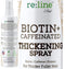 Biotin Hair Thickening Spray for Hair Growth Spray NATURAL Hair Thickener for Fine Hair Volume Spray for Fine Hair Volumizer for Hair Spray Color Safe - BIOTIN & CAFFEINE - Get Thicker Hair in Seconds Paisle Botanics