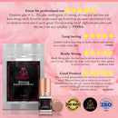 Strong Eyelash Extension Glue - Forabeli 5ml / 2-3 Sec Drying time / 6 Weeks Retention | Black Lash Adhesive for Professionals and Beginners/Semi Permanent Eyelash Extensions Supplies Forabeli