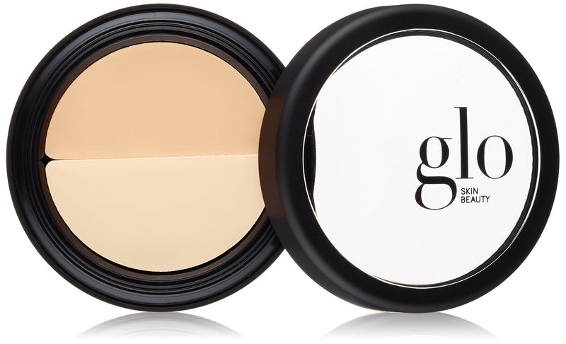 Glo Skin Beauty Under Eye Concealer Makeup with Duo Shades for Custom Blending - Corrects & Conceals Dark Circles & Redness - Buildable Longwearing Coverage (Golden) Glo Skin Beauty