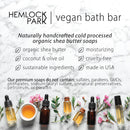 Moisturizing Organic Shea Butter Bar Soap | Naturally Nourishes Skin with Coconut Oil & Olive Oil | Handcrafted in USA (Blood Orange Sage, 1 Bar) Hemlock Park