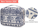 Hanging Travel Toiletry Bag Cosmetic Make up Organizer for Women and Girls Waterproof (Elephant) Narwey Store