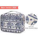 Hanging Travel Toiletry Bag Cosmetic Make up Organizer for Women and Girls Waterproof (Elephant) Narwey