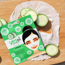 Yes To Calming Paper Mask, Cucumber, 3 Pack Yes To Store