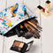 Pack of 3 Cosmetic Bags for Women Functional Makeup Bags Small Travel Bags Toiletries Case Durable Waterproof Bags Accessories Organizer Fashion Women Gifts (Style B) FUN FUN HOME