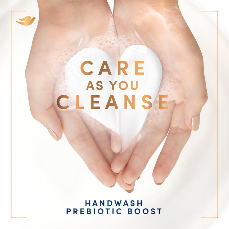 Dove Prebiotic Boost Hand Wash Soothing Therapy 4 Count for Lasting Softness, with Oatmeal & Ceramides, 12 oz Infinity Warehouse
