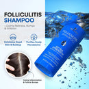 Hermon Folliculitis Treatment Kit: Shampoo & Soap Combo for Scalp, Body & Intimate Areas – Soothes Itch, Clears Acne Bumps, Fights Fungal Infections & Razor Bumps – For Men & Women Infinity Warehouse