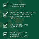 Nexxus Unbreakable Care Shampoo Conditioner and Leave-In Spray 3 Pack For Fine and Thin Hair with Keratin Collagen Biotin 13.5 oz 6 oz Infinity Warehouse