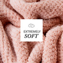 VOLO Hero Microfiber Hair Towel | Super Absorbent, Ultra-Soft, Fast Drying | Reduce Dry Time by 50% | Large, Premium Wrap Towel for All Hair Types | Anti-Frizz, Anti-Breakage, Hands-Free | Cloud Pink VOLO