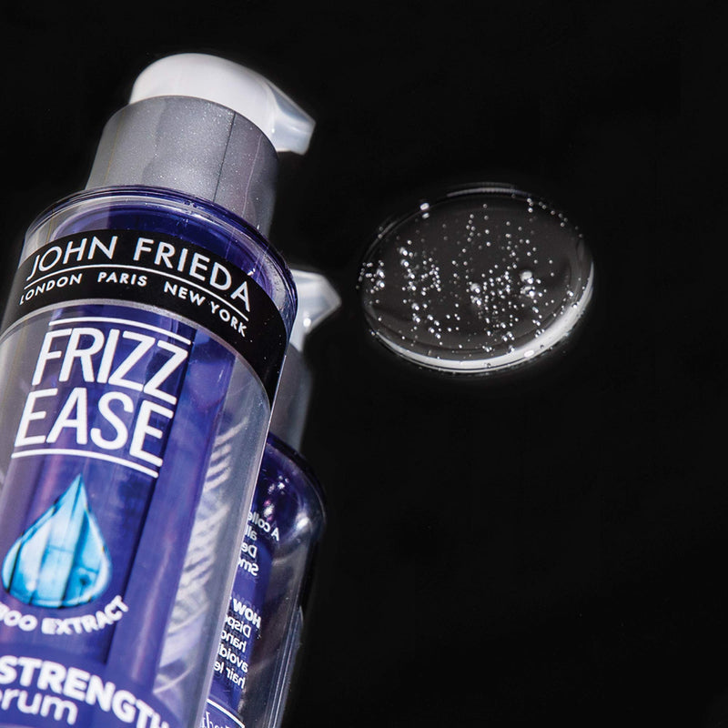 John Frieda Frizz Ease Extra Strength Serum, Nourishing Hair Treatment for Dry, Damaged, Frizzy Hair, Frizz Control and Heat Protectant with Bamboo Extract, 1.69 Ounce John Frieda