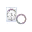 invisibobble SLIM Traceless Spiral Hair Ties - Pack of 3, Vanity Fairy - Strong Elastic Grip Coil Hair Accessories for Women - No Kink, Non Soaking - Gentle for Girls Teens and Thick Hair invisibobble