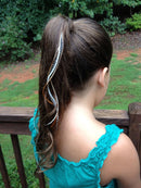 Premium Feather Hair Extension Kit, 100% Real Rooster Feathers, Long Natural Brown, and Black/White Grizzly Colors, 20 Loose Individual Hair Extensions, Salon Grade, Includes Beads and Loop Tool Feather Lily